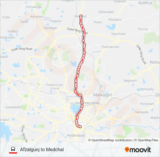 7/229 Bus Line Map