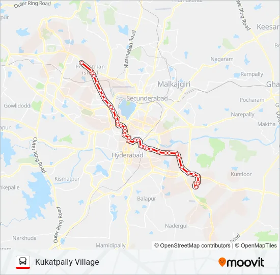 187KV Bus Line Map