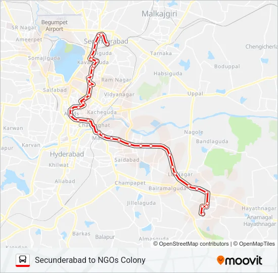 40L/100V Bus Line Map