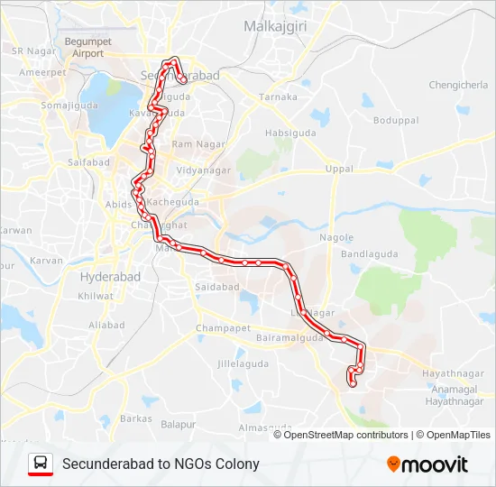 40L/100V Bus Line Map