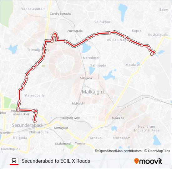 24N Bus Line Map