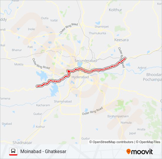 213 Bus Line Map