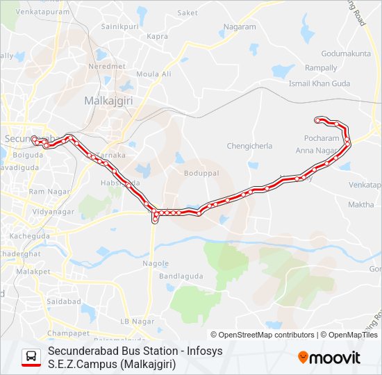 280ST bus Line Map