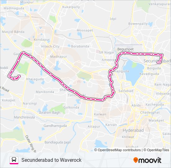 49M/216W bus Line Map