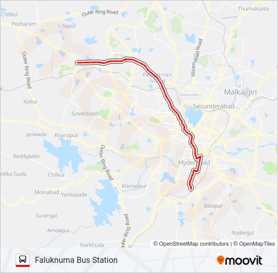 225CL bus Line Map