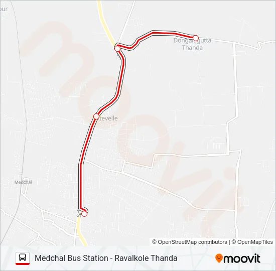 229GD Bus Line Map