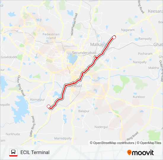 SPL-ET-AU Bus Line Map