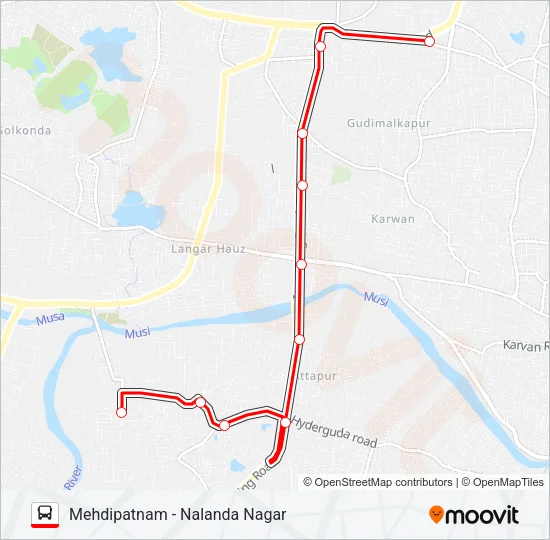 92JP Bus Line Map