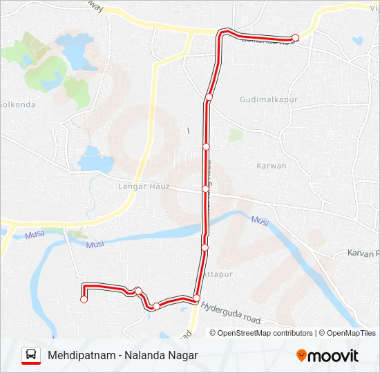 92JP Bus Line Map