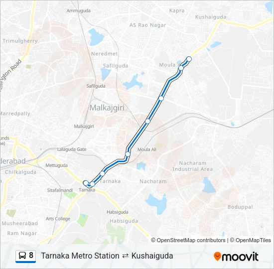 8  Line Map