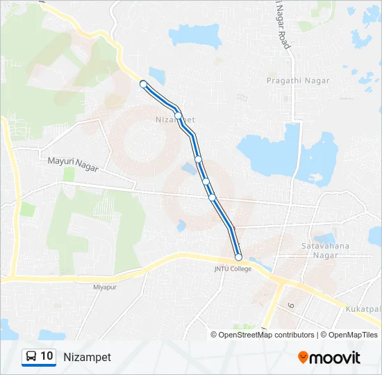 10  Line Map