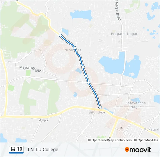 10  Line Map