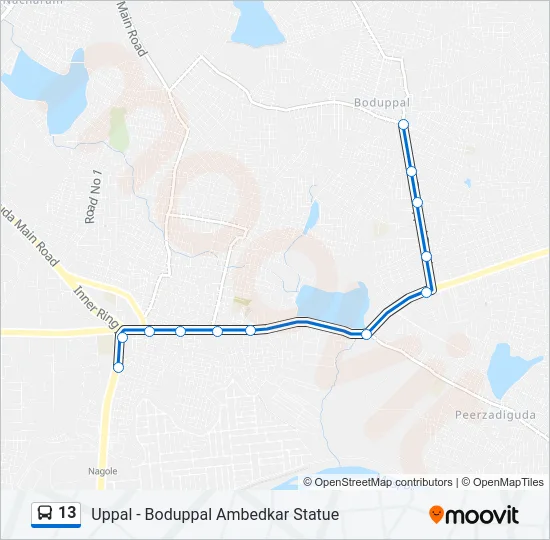 13  Line Map
