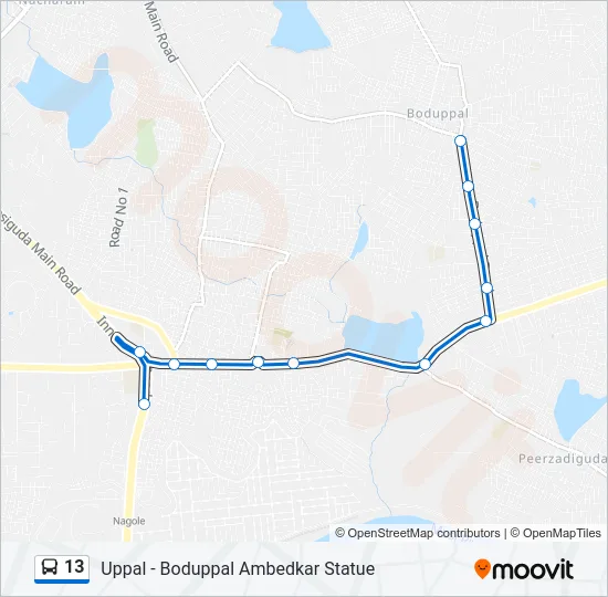 13  Line Map