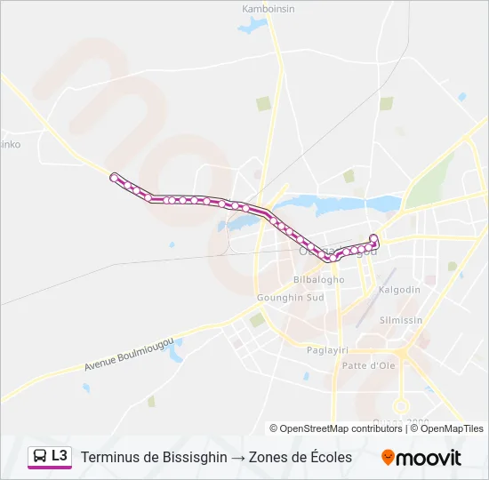 L3 Bus Line Map