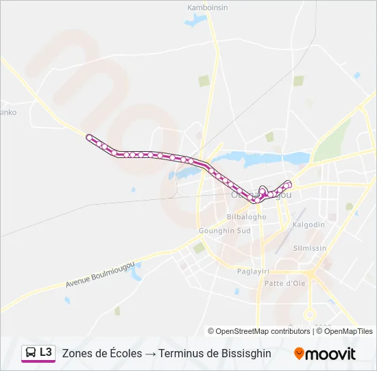 L3 Bus Line Map