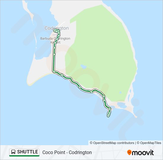 SHUTTLE bus Line Map