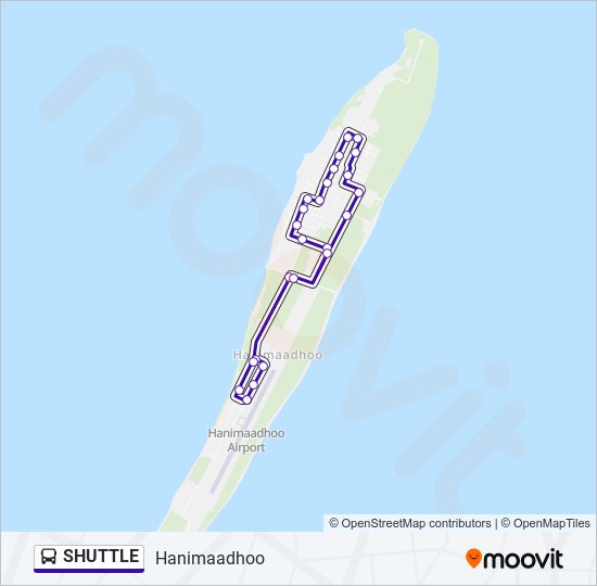 SHUTTLE bus Line Map