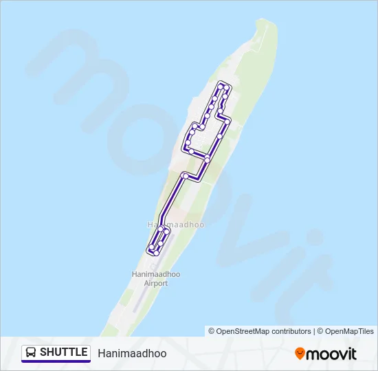 SHUTTLE Bus Line Map