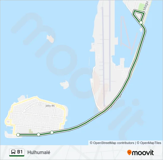 B1 Bus Line Map