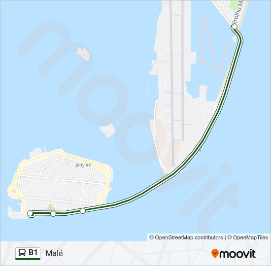 B1 Bus Line Map