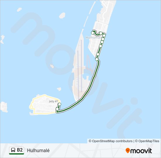 B2 Bus Line Map