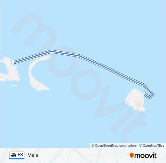 F3 Ferry Line Map
