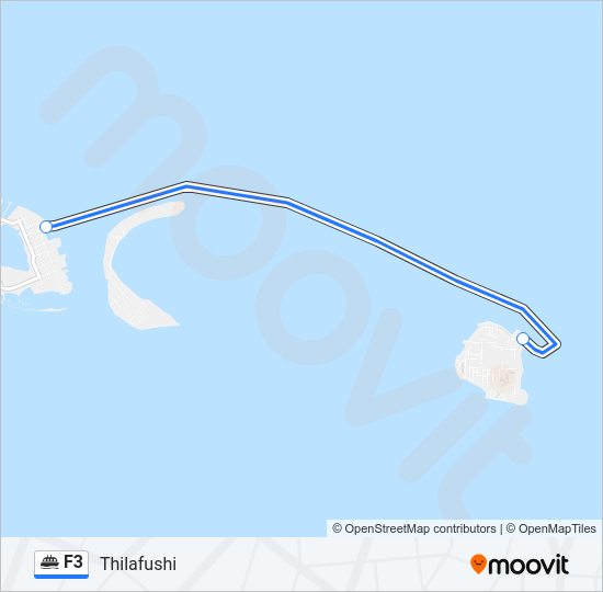 F3 Ferry Line Map