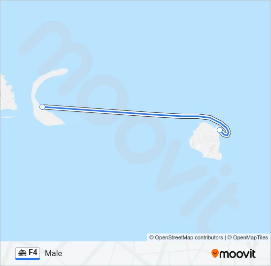 F4 Ferry Line Map