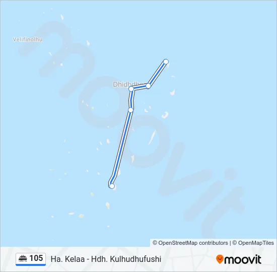 105 Ferry Line Map