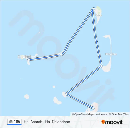 106 Ferry Line Map