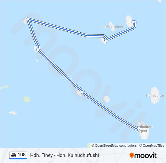 108 Ferry Line Map