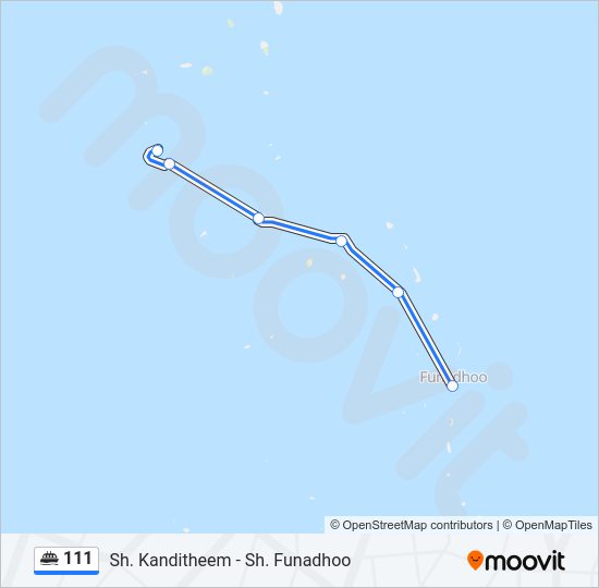 111 Ferry Line Map