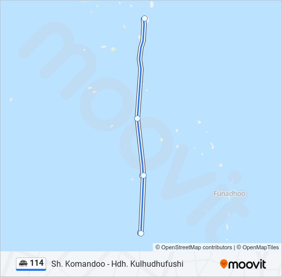 114 Ferry Line Map