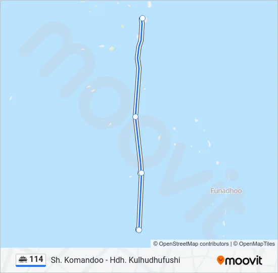114 Ferry Line Map