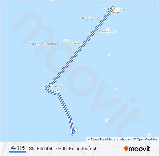 115 Ferry Line Map