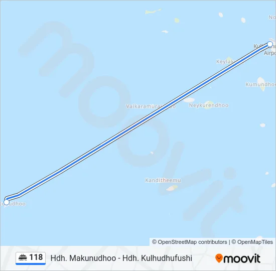 118 Ferry Line Map