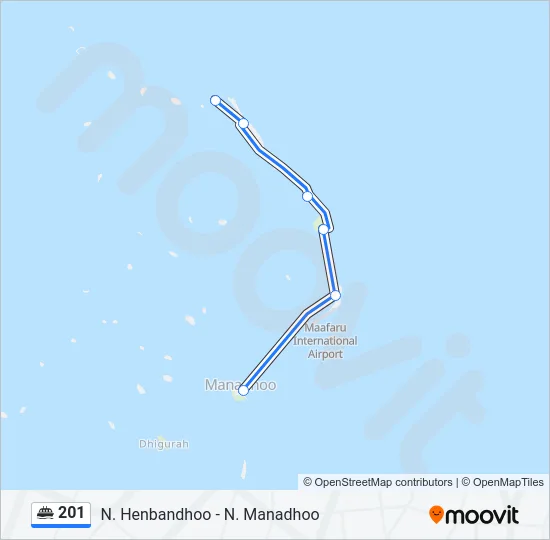 201 Ferry Line Map