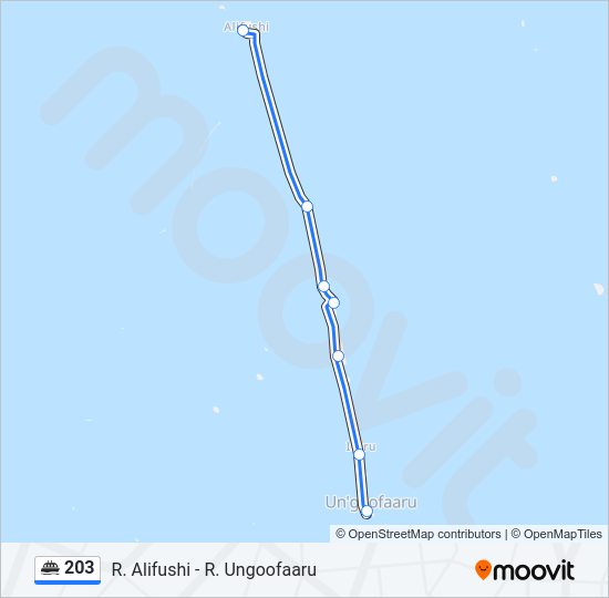 203 Ferry Line Map