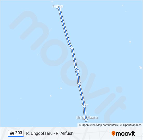 203 Ferry Line Map