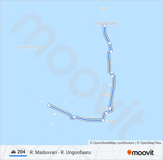 204 Ferry Line Map