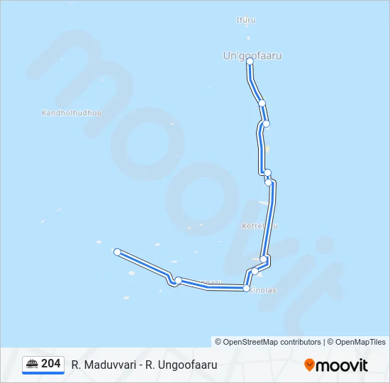 204 Ferry Line Map