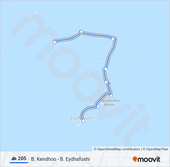 205 Ferry Line Map