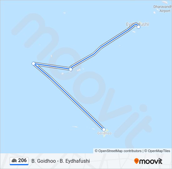 206 ferry Line Map