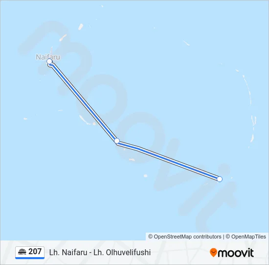 207 Ferry Line Map