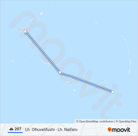 207 ferry Line Map