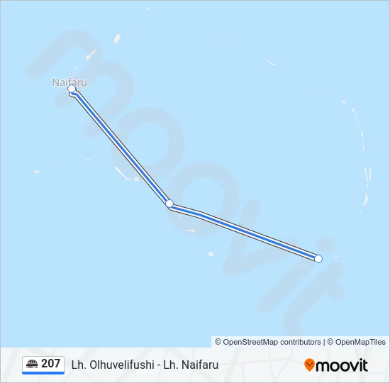 207 Ferry Line Map
