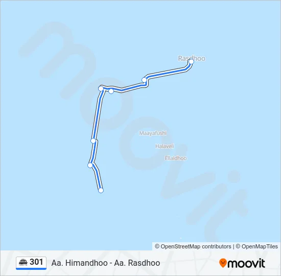 301 Ferry Line Map