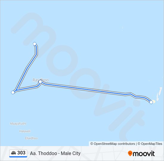 303 Ferry Line Map