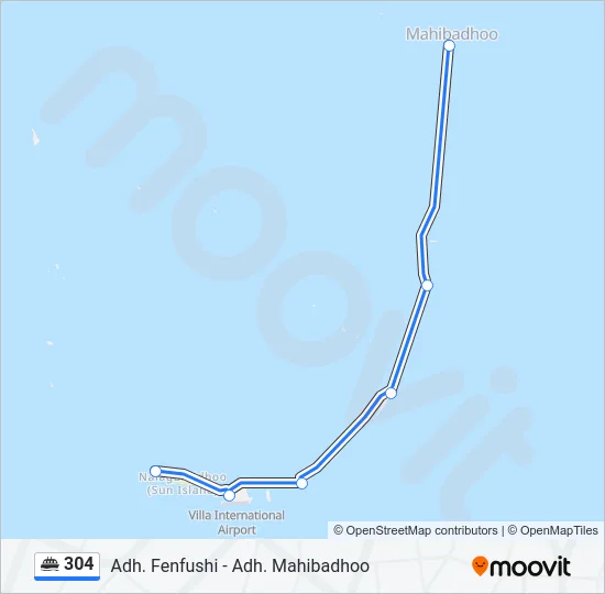 304 Ferry Line Map